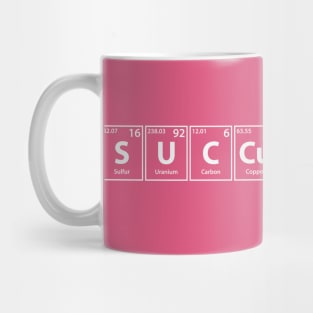 Succubus (S-U-C-Cu-B-U-S) Periodic Elements Spelling Mug